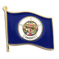 Minnesota State Flag Pin